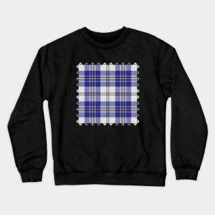 Clan MacPherson Blue Dress Tartan Crewneck Sweatshirt